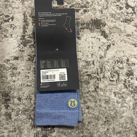 Pair of Men’s Lululemon Daily Stride Ridded Socks *NWT* - Picture 2 of 3